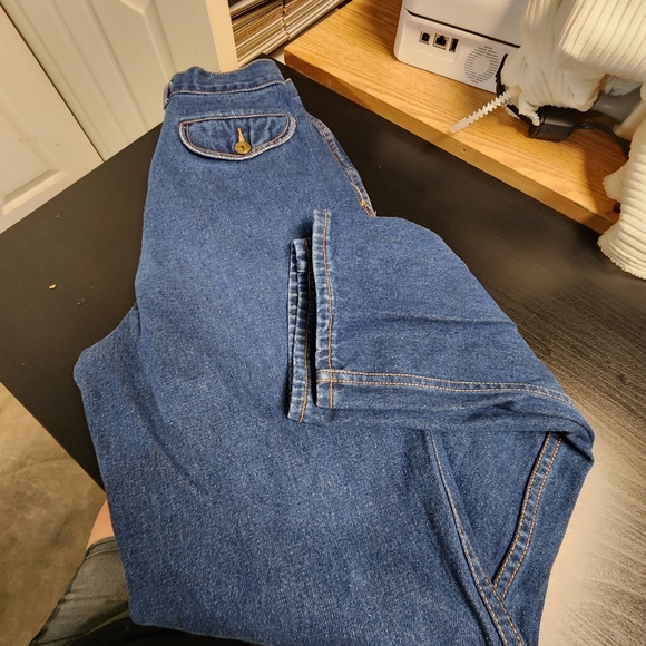 inventory reduction 30% off bundl Vintage 80s Backsiders high rise jeans size 11 - Picture 7 of 16